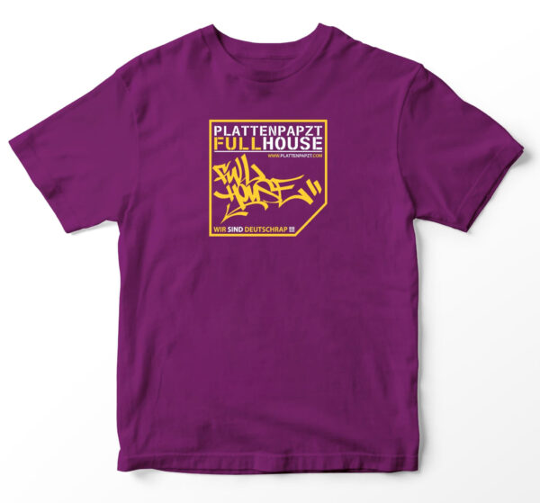 T-SHIRT "FULLHOUSE" [PURPLE]